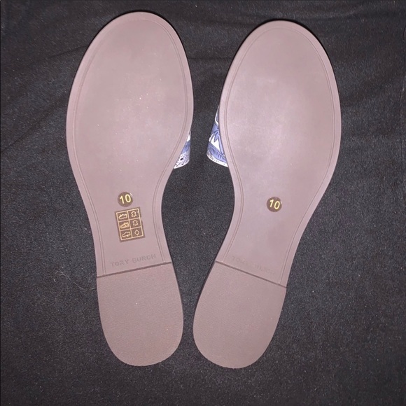 Brand New Tory Burch Ines Slides in a size 10M - Picture 3 of 4
